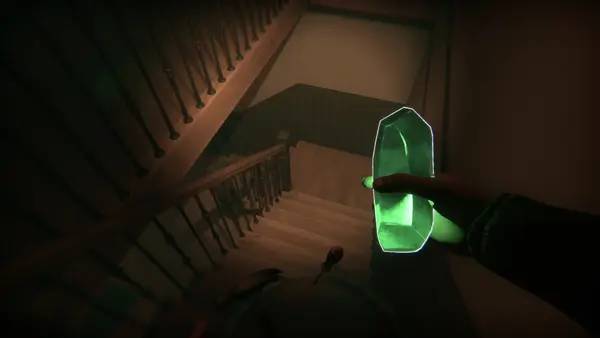 Кадр с взаимодействием персонажа и объекта в Creepy Shift  House For Sale