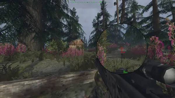 Кадр с взаимодействием персонажа и объекта в Dagger Directive