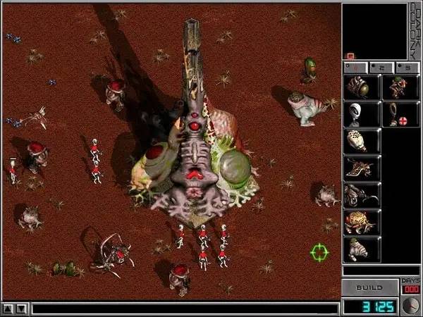 Кадр с взаимодействием персонажа и объекта в Dark Colony