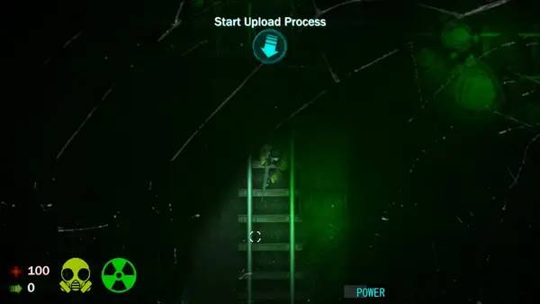 Кадр с взаимодействием персонажа и объекта в Dead Quest