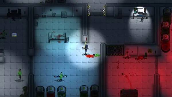 Кадр с взаимодействием персонажа и объекта в Deadly Escape