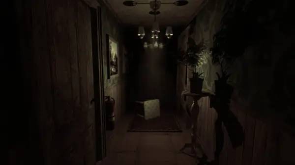 Кадр с взаимодействием персонажа и объекта в DeadTruth  The Dark Path Ahead