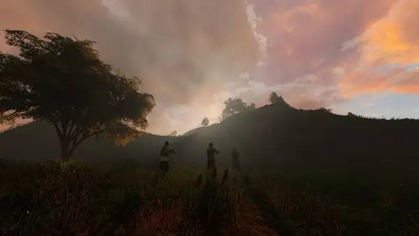 Кадр с взаимодействием персонажа и объекта в Death Toll