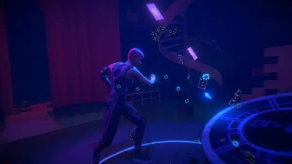 Кадр с взаимодействием персонажа и объекта в Destination Primus Vita - Ep. 1