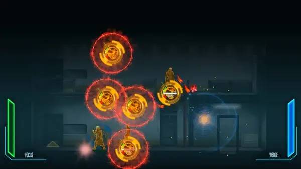 Кадр с взаимодействием персонажа и объекта в Dex