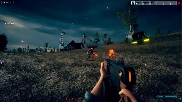 Кадр с взаимодействием персонажа и объекта в Digitizer