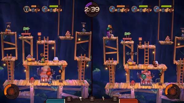 Кадр с взаимодействием персонажа и объекта в Dorfs  Hammers for Hire