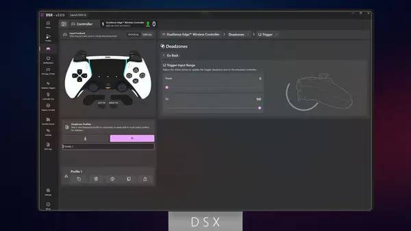 Кадр с взаимодействием персонажа и объекта в DSX