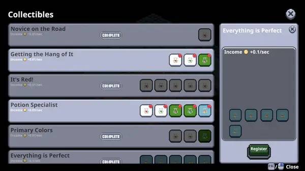 Кадр с взаимодействием персонажа и объекта в Dungeon Vending Machines