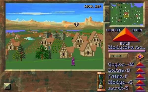 Кадр с взаимодействием персонажа и объекта в Dungeons and Dragons - Stronghold  Kingdom Simulator