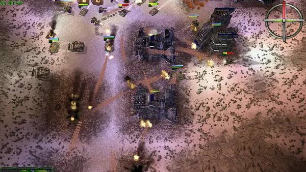 Кадр с взаимодействием персонажа и объекта в Earth 2150 Trilogy