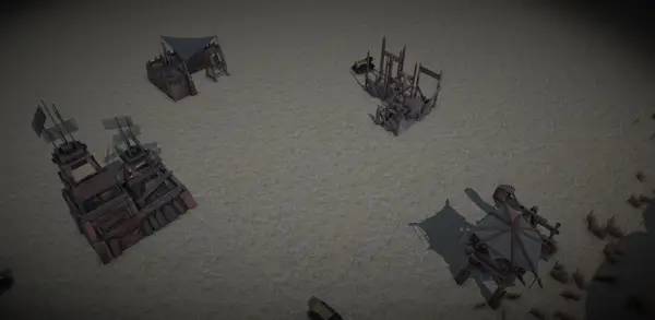 Кадр с взаимодействием персонажа и объекта в Edge Of Existence