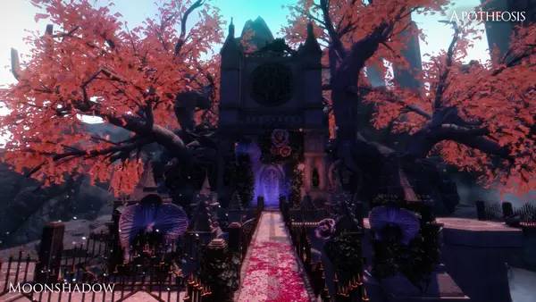 Кадр с взаимодействием персонажа и объекта в Elder Scrolls 5  Skyrim - Apotheosis