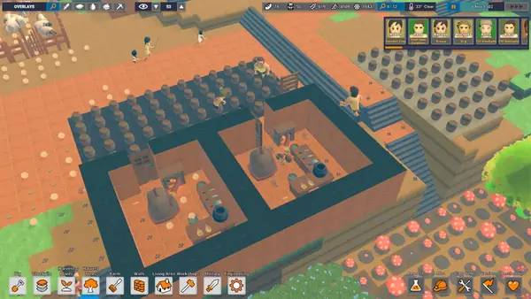 Кадр с взаимодействием персонажа и объекта в Embark