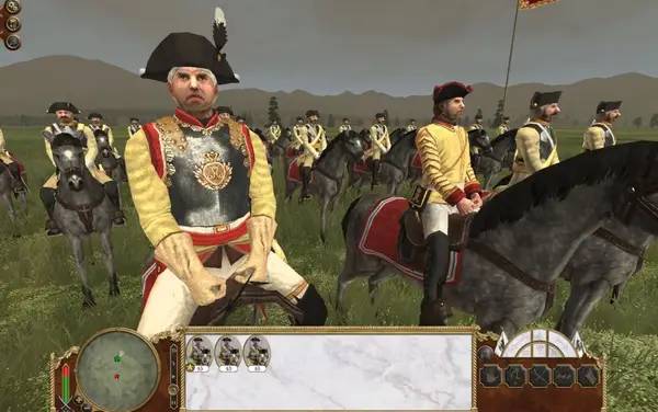 Кадр с взаимодействием персонажа и объекта в Empire Total War - Absolutum Dominium