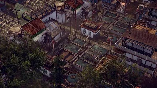 Кадр с взаимодействием персонажа и объекта в Endzone - A World Apart  Prosperity