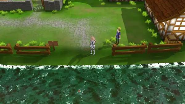 Кадр с взаимодействием персонажа и объекта в Epic Conquest 2