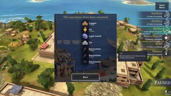 Кадр с взаимодействием персонажа и объекта в Epic Palace Knossos