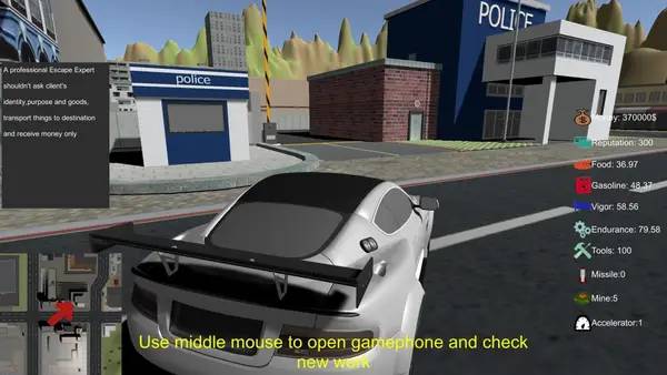 Кадр с взаимодействием персонажа и объекта в Escape Expert