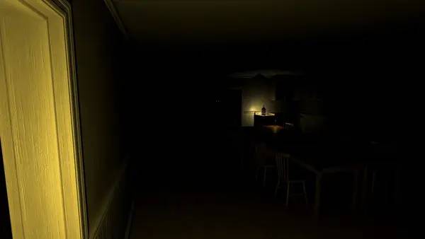 Кадр с взаимодействием персонажа и объекта в Escape From Monster