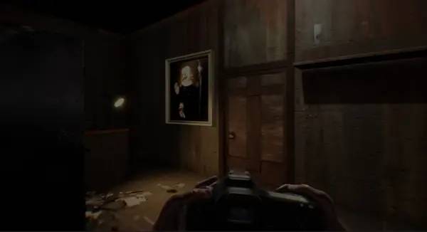 Кадр с взаимодействием персонажа и объекта в Escape From School  F.E.L.I.K
