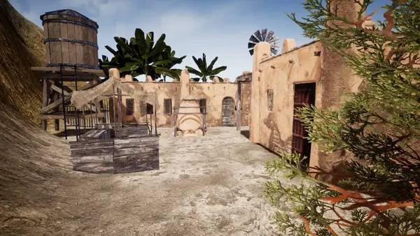 Кадр с взаимодействием персонажа и объекта в Escapeworld Dilemma