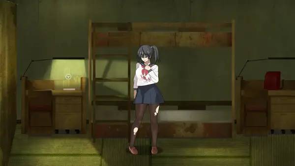 Кадр с взаимодействием персонажа и объекта в Even in Death