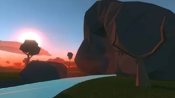 Кадр с взаимодействием персонажа и объекта в Factory Defense