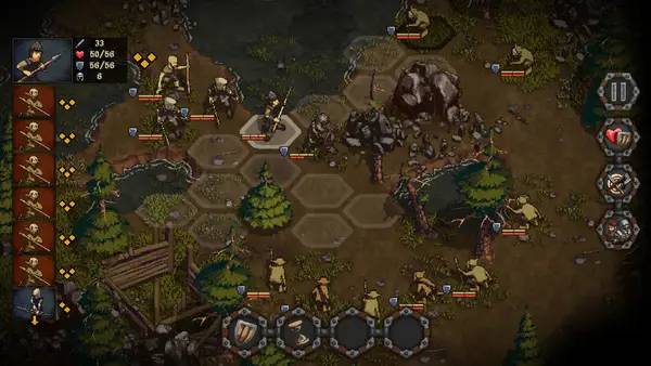 Кадр с взаимодействием персонажа и объекта в Fight Life Vanguard