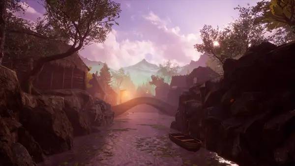 Кадр с взаимодействием персонажа и объекта в Finding the Soul Orb