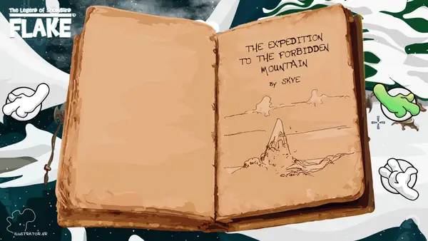 Кадр с взаимодействием персонажа и объекта в FLAKE The Legend of Snowblind