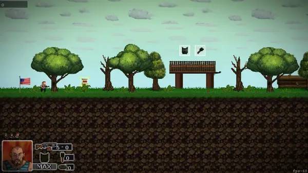 Кадр с взаимодействием персонажа и объекта в Fog of War. The battle of 1939-1945