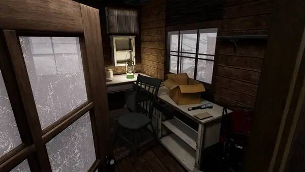 Кадр с взаимодействием персонажа и объекта в FRIGID VR