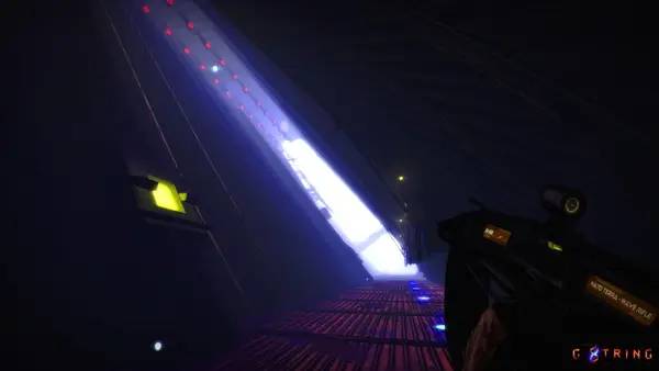 Кадр с взаимодействием персонажа и объекта в G String