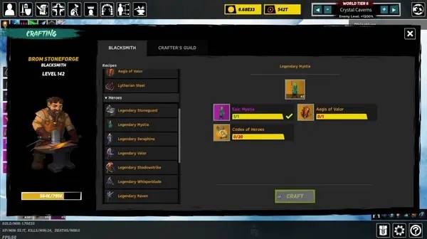 Кадр с взаимодействием персонажа и объекта в Gaiadon Eternal Quest