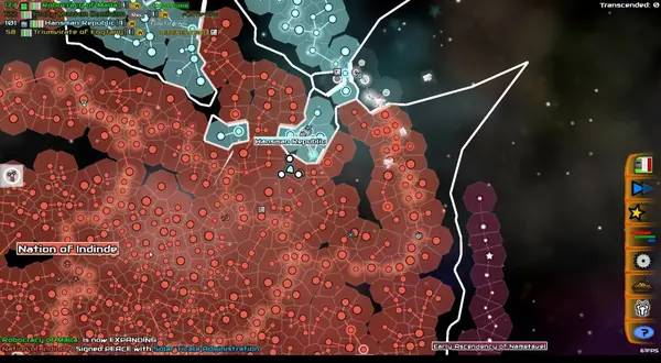 Кадр с взаимодействием персонажа и объекта в Galimulator