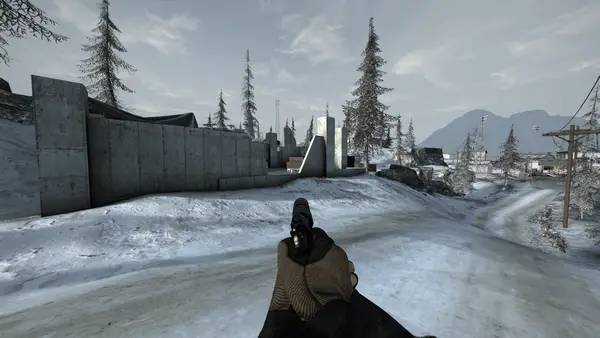 Кадр с взаимодействием персонажа и объекта в Garry's Mod - Realism Reshade