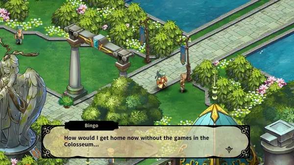 Кадр с взаимодействием персонажа и объекта в GOKEN