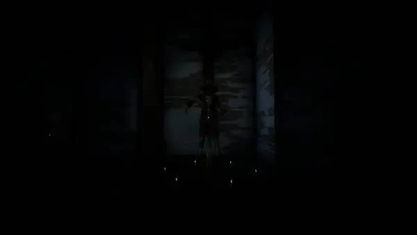 Кадр с взаимодействием персонажа и объекта в Gone