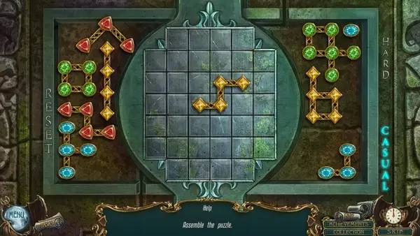 Кадр с взаимодействием персонажа и объекта в Haunted Legends  The Scars of Lamia Collector's Edition