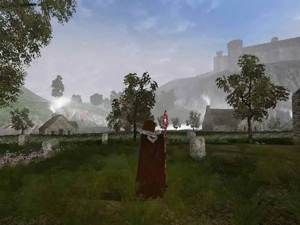 Кадр с взаимодействием персонажа и объекта в Heart of Eternity