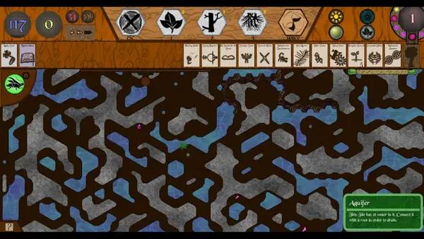 Кадр с взаимодействием персонажа и объекта в Heliotropism