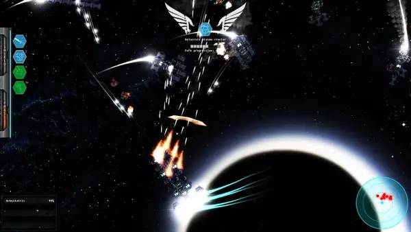 Кадр с взаимодействием персонажа и объекта в HEXTERMINATE