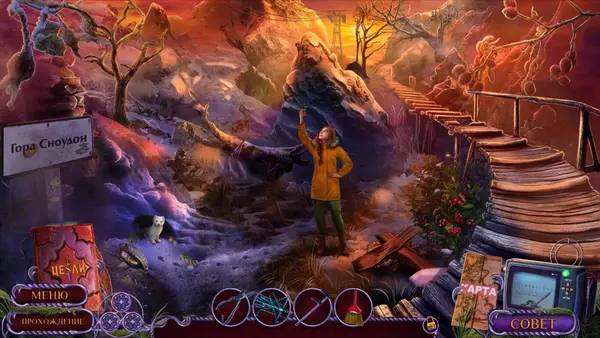 Кадр с взаимодействием персонажа и объекта в Hidden Expedition 21 A King's Line