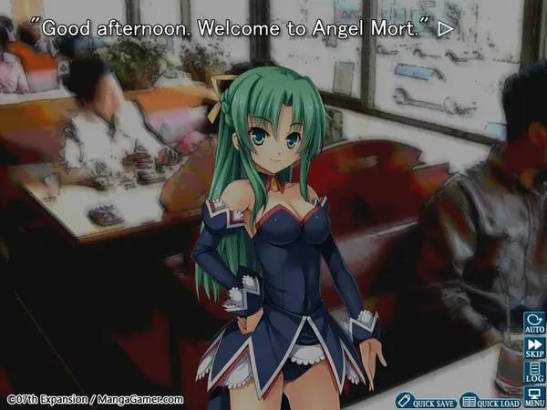 Кадр с взаимодействием персонажа и объекта в Higurashi When They Cry Hou - Ch.2 Watanagashi