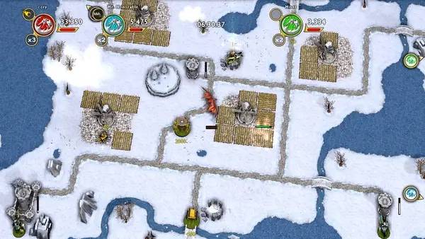 Кадр с взаимодействием персонажа и объекта в HOARD