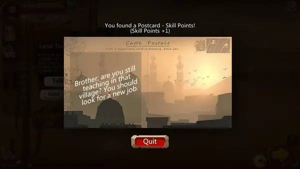 Кадр с взаимодействием персонажа и объекта в Home Behind