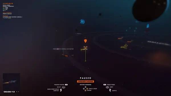 Кадр с взаимодействием персонажа и объекта в House of the Dying Sun