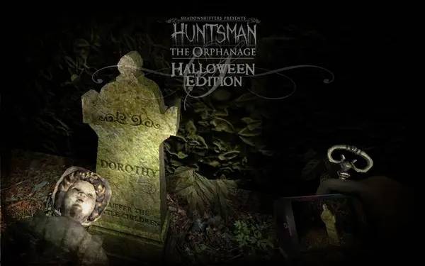 Кадр с взаимодействием персонажа и объекта в Huntsman  The Orphanage (Halloween Edition)