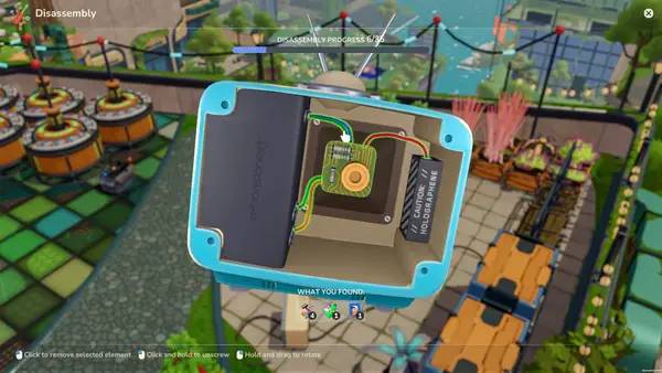 Кадр с взаимодействием персонажа и объекта в I Am Future  Cozy Apocalypse Survival